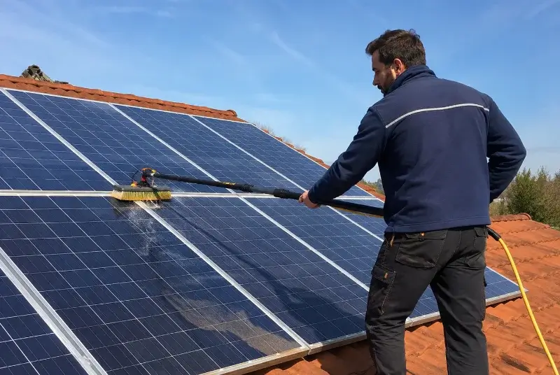 Nettoyage et entretien de panneaux solaires à Chaumont