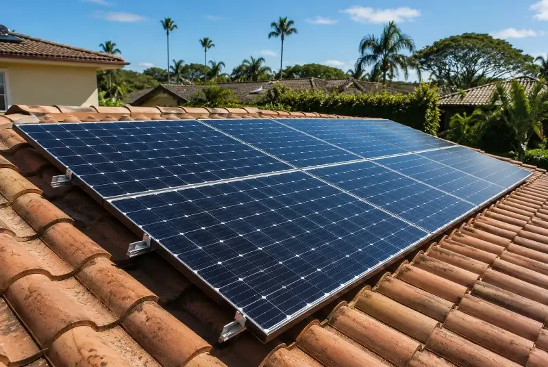 Installation de panneaux solaires à Chaumont